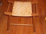 WOVEN FOOTSTOOL