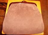 SUEDE PURSE