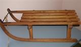Davos marked, vintage Swiss made sled