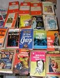Lots of vintage paperbacks from the 50s & 60s, classics and contemporary works