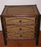Older Bamboo chest of drawers