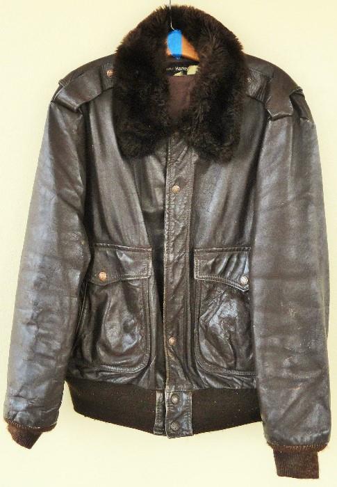 Harley Davidson Leather Jacket, We also have a Harley Davidson Motorcycle in the Auction.
