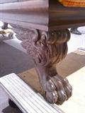 Carved Claw feet American Empire Sofa - Museum Quality