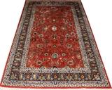 Lot#2240, VERY FINE WOOL & SILK RUG WITH SILK FOUNDATION, 8' 1" X 5' 1"