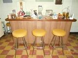 bar and 4 stools
