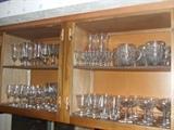 lots of glasses & goblets