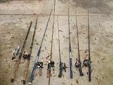 fishing poles