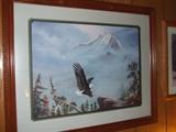 eagle art piece