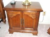 solid wood night stands (2 of them)