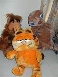 Alf, ET, Garfield plushes