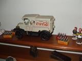Coca Cola cast iron truck