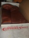 like new Chippewa boots in box