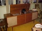Danish modern Grundig am/fm/sw/lw/ stereo console with reel to reel, dual 1019 turntable with all the paperwork $700.