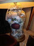 Sea shell lamp