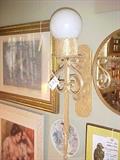 Wall sconce, pair available