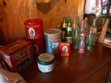 Vintage Bottles, Cans, and Jars Advertising Memorabilia