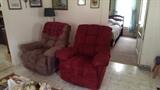Microfiber Rocker Recliners