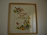 Embroidered Picture there are other embroidered and cross stitched pictures and items available