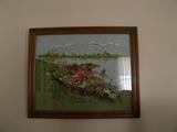 Embroidered Picture there are other embroidered and cross stitched pictures and items available