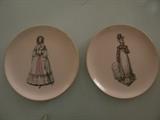 Vintage Crooksville Plates
