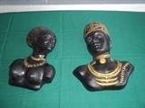 Vintage African Chalkware