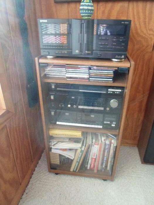 movies, CD's, Fisher system