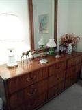 dresser w/mirror, part of a set