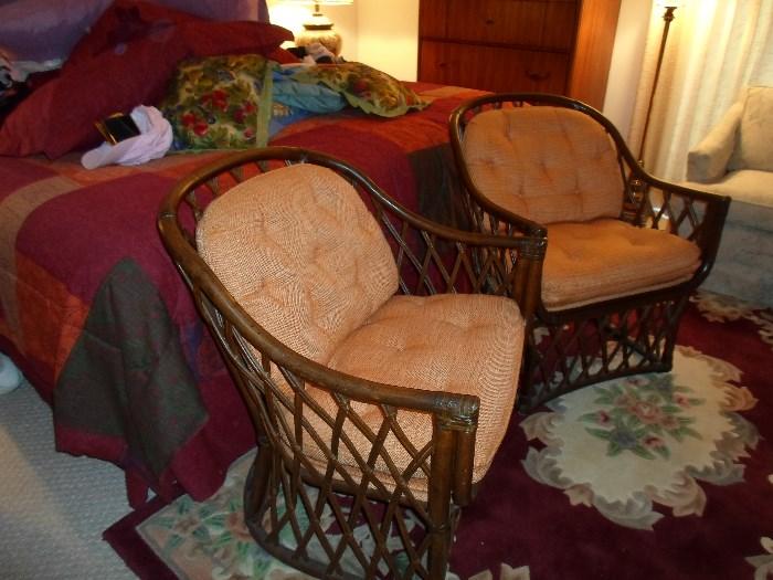 pair of Henredon chairs