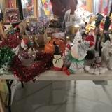 TABLES FULL OF VINTAGE CHRISTMAS
