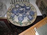 Child's Blue Willow tea set
