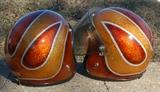 Retro 70's Motorcycle Helmets