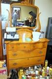 Antique dresser with mirror