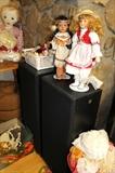 MGA speakers and dolls