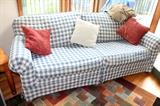Sofa with slipcovers
