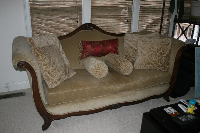 Victorian Inspired Contemporary Sofa