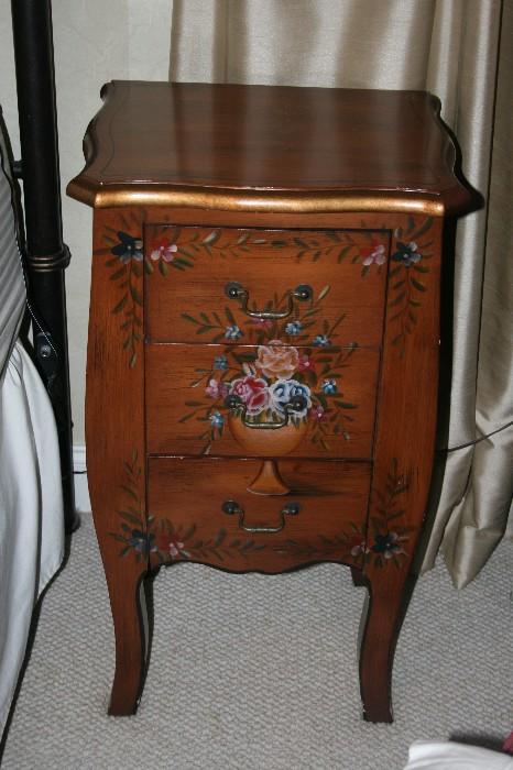 Handpaianted Side Table