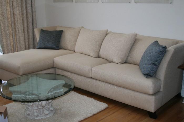 Cream lounge sofa