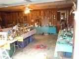 Garage full of tools and other bric brac