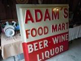 4ft x 4 ft store sign