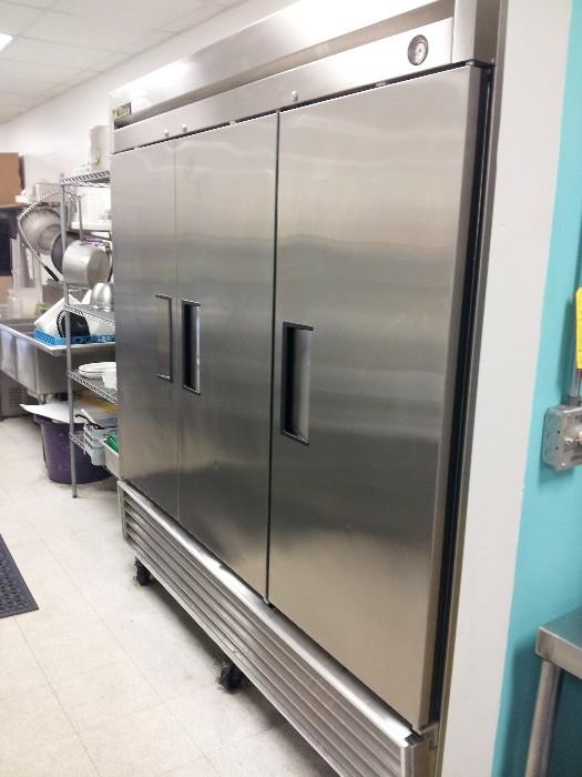 Refrigerators and freezers also included in this sale. Good, clean equipment.