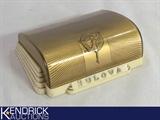 Art Deco Bulova Celluloid Watch Box "Goddess of Time"
