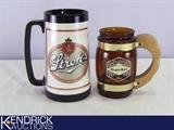 2 Mint Condition Beer Steins
