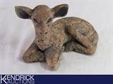 Heavy Ceramic Deer Sculpture Figurine by Stan Bitters?
