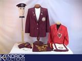 Lot of American&nbsp;Ex-Prisoners of War Uniform Blazer, Smocks, Hats, Pins, and Accessories
