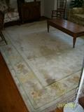 large area rug it is in good condition but needs cleaning
