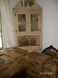 Corner hutch and more boxes.
