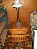 endtable and lamp