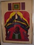 Numbered and signed serigraph by William Kohn