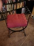Wrought iron frame Dante/Savonarola chair