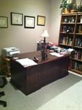 Desk, chair, & office furniture